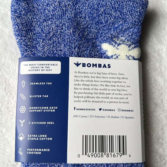 BOMBAS Marl Ankle Socks - Picture 9 of 13